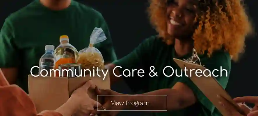 group of people volunteering