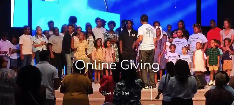 group of people in the church sanctuary